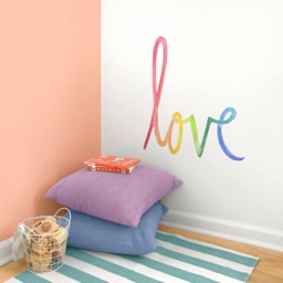 Love - Fabric Wall Decal Color Story Mej - thumbnail 1