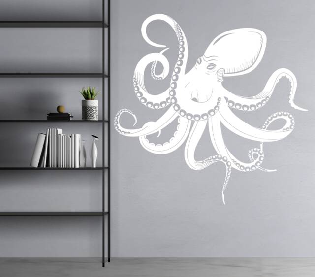 Octopus Tentacles Wall Decal Removable Vinyl Art 2070 - image 1