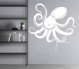 Octopus Tentacles Wall Decal Removable Vinyl Art 2070 - thumbnail 1