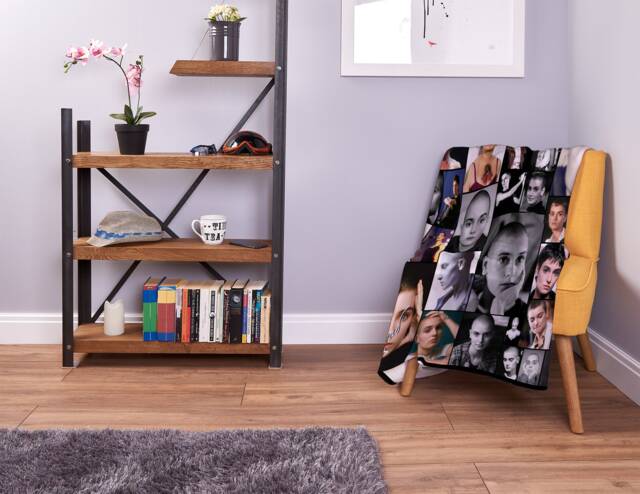 Sinead O'connor Celebrity Montage Fleece Throw Blanket - 150cm X Large Made in England - image 1