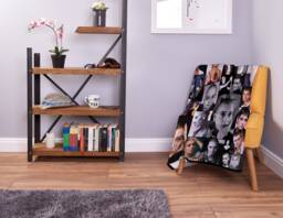 Sinead O'connor Celebrity Montage Fleece Throw Blanket - 150cm X Large Made in England - thumbnail 1
