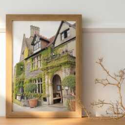 Old Bell Hotel Print Cotswolds England Travel Photography - thumbnail 3