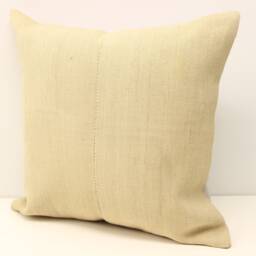 Vintage Kilim Pillow Cover 18x18, Handmade Turkish Wool Cushion - thumbnail 3