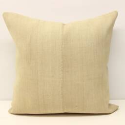 Vintage Kilim Pillow Cover 18x18, Handmade Turkish Wool Cushion - thumbnail 1