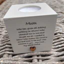Personalised Candle For Mum Mam Mom Mummy Or Any Name You Want. Birthday Mothers Day Christmas. We Can Also Add The Names Who It Is From - thumbnail 2