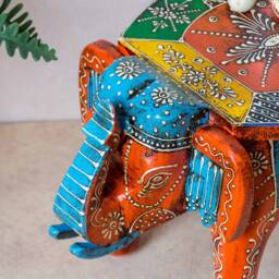 "Red Elephant Stool " - thumbnail 3