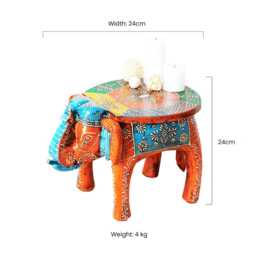 "Red Elephant Stool " - thumbnail 2