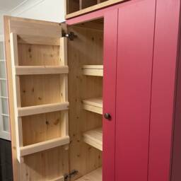 The Incipit Handcrafted Pantry Finished in Your Chosen Farrow & Ball Colour - thumbnail 2