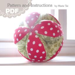 PDF Small Puzzle Ball Tutorial - 6 Inch