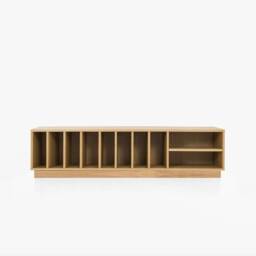 Mid-Century Sideboard, Dresser, Commode, Credenza Made Of Oak Vaneer - Livlo D-S09