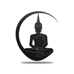 Buddha Metal Wall Art - thumbnail 2