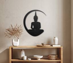 Buddha Metal Wall Art - thumbnail 1