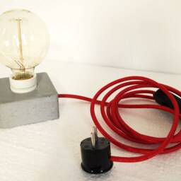 Concrete Lamp Block Q - thumbnail 4
