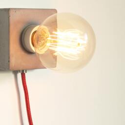Concrete Lamp Block Q - thumbnail 2