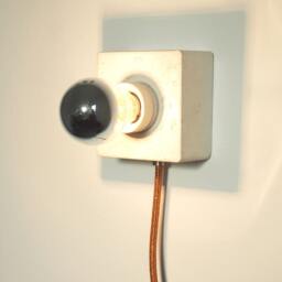 Concrete Lamp Block Q - thumbnail 3