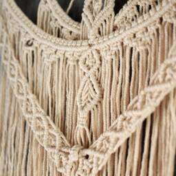 Large Macrame Wall Hanging, Boho Home Decor, 60x40 Inches - thumbnail 2