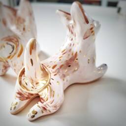 Corgi Gifts, Butt, Ceramic Dog Figurine, Ring Holder, Animal, Miniature Lover Gift, Figurine - thumbnail 3