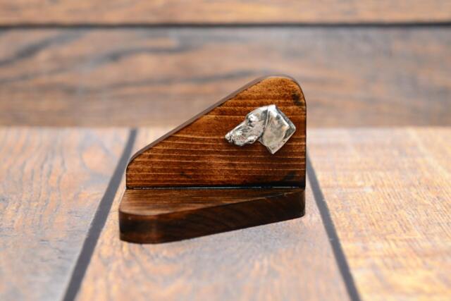 Dachshund - Wooden Candlestick With Dog, Souvenir, Decoration, Limited Edition, Collection - image 1