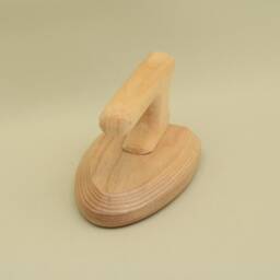 Handmade Wooden Toy Iron Montessori Inspired Pretend Play - thumbnail 2