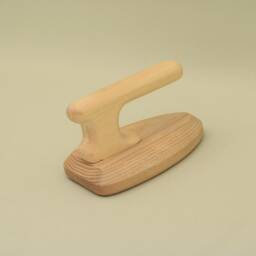 Handmade Wooden Toy Iron Montessori Inspired Pretend Play - thumbnail 4
