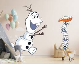 Frozen Children's Room Decorations Removable Wall Stickers Decal Popular Characters Home Decor Art