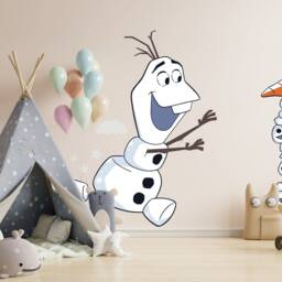 Frozen Children's Room Decorations Removable Wall Stickers Decal Popular Characters Home Decor Art - thumbnail 3
