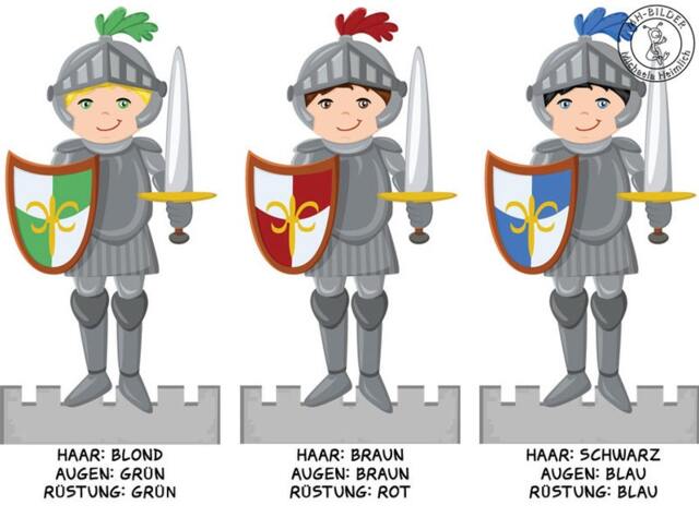 "Wall Sticker ""Knight Door Sign I Castle" - image 1