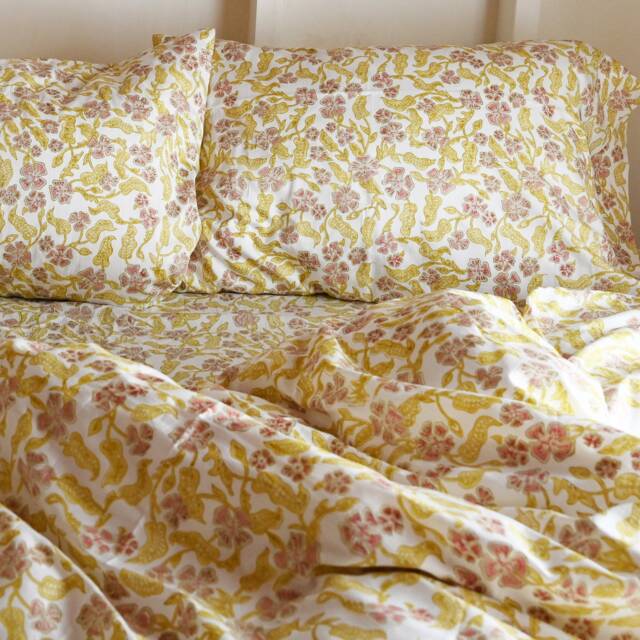 Tanglewood Hand Block Printed Duvet Covers - image 1