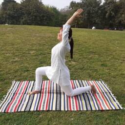 Artisan Organic Cotton Yoga Rugs, Handwoven Meditation Floor Mat, Indian Handloomed Rug, Cotton Mat, Natural Fibre Rug - thumbnail 4