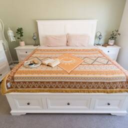 Pure Cotton Picnic Rug Blanket Throw Yoga Mat Beach Grounding - thumbnail 3