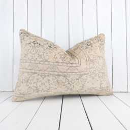 16x24 Vintage Turkish Kilim Pillow Cover Handmade Anatolian Cushion - thumbnail 3