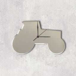 Tractor Acrylic Clock - Many Colours Available - Bespoke Shapes & Sizes Made - thumbnail 2