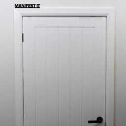 Manifest It Door Topper - Manifestation Quote Sign Law Of Attraction Mindset Decor Motivational Goal Setting Home Office Study - thumbnail 2