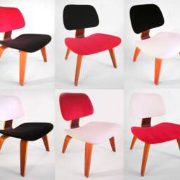 Mix & Match Seat Cover For Eames Plywood Lounge Chair - Choose Your Colors - thumbnail 2