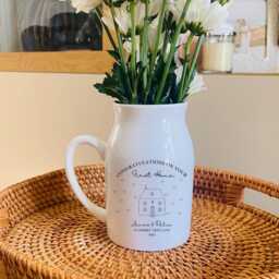 Personalised New Home Gift - Small Vase Housewarming Moving in Couples Friend First Christmas - thumbnail 2