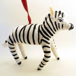 Large Zebra Ornament/Figure - thumbnail 3