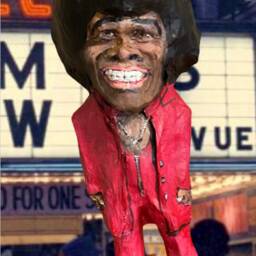 James Brown Figure, Handmade Figurine, Soul Music - thumbnail 4