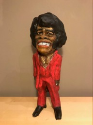 James Brown Figure, Handmade Figurine, Soul Music