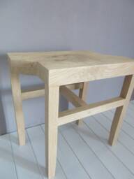 Zed Side Table - Solid Oak