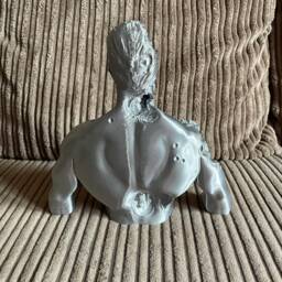3D Printed Terminator Bust High Detail Display - thumbnail 2