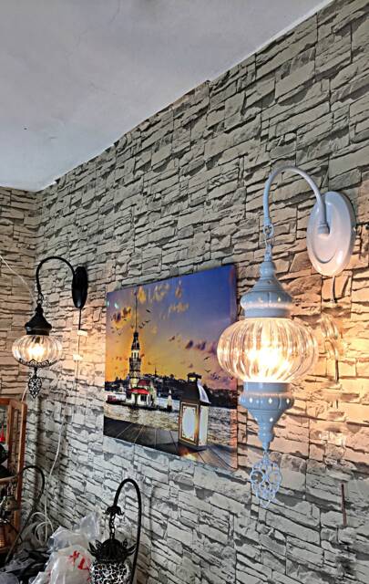 Free Shipping Wall Lamp, Light, Moroccan Wall Lighting, Turkish Lantern, Outdoor Or Indoor Sconce - image 1