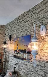 Free Shipping Wall Lamp, Light, Moroccan Wall Lighting, Turkish Lantern, Outdoor Or Indoor Sconce - thumbnail 1