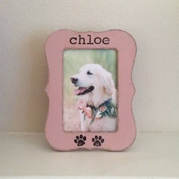 Personalized Dog Picture Frame, Pet Memorial Loss, Loss Of Dog, Memory, Lover - Flowers in December - thumbnail 1
