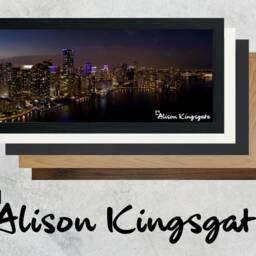 A2 A4 A5 A3 A1 Picture Frames, Oak White Walnut Black Colourful Wall Art Photo Modern Thin Panoramic Frames - thumbnail 2