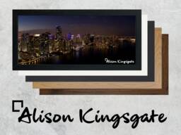 A2 A4 A5 A3 A1 Picture Frames, Oak White Walnut Black Colourful Wall Art Photo Modern Thin Panoramic Frames - thumbnail 1