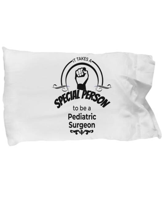 Pediatric Surgeon Gifts - Pillow Case For Pediatry Surgeons & Nurses, Women Men, Pediatric Nurse Practitioner Pillowcase