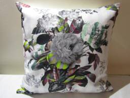 Designers Guild & Christian Lacroix Fabric Parvenue Rosee Cushion Cover D2