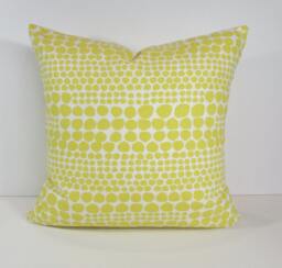 Nate Berkus Yellow Dot Pillow Cover Decorative Accent Cushion - thumbnail 1