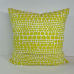Nate Berkus Yellow Dot Pillow Cover Decorative Accent Cushion - thumbnail 3