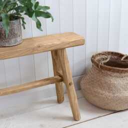 Reclaimed Wooden Bench - Rustic Driftwood Timber - Ben Simpson Furniture - thumbnail 2